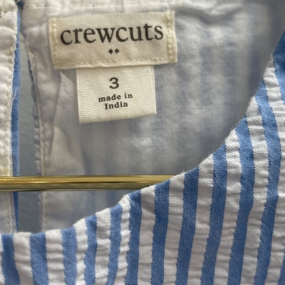 J. Crew Factory Girls' Seersucker Dress [3] - Picture 3 of 3